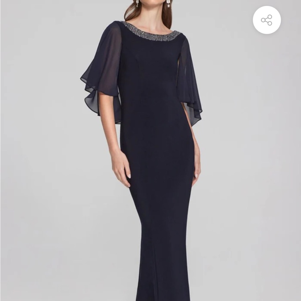 Joseph‎ Ribkoff Navy Short Sleeve Dress